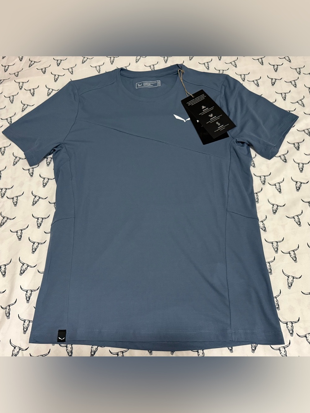Salewa Puez Dry M Tee Men’s S - Java Blue (NWT)